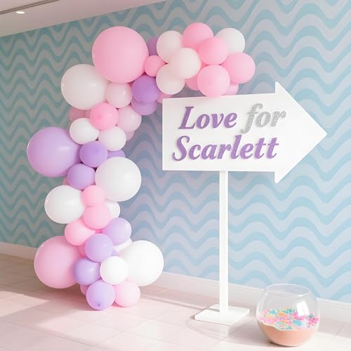 Image of Awenztech 120pcs 5 inch Light Pink Latex Balloons