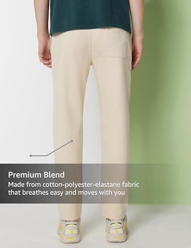 Image of Symbol Premium Men's Cotton Rich Knit Track Pant - Regular Fit | Lounge & Athleisure | Travel & Casual Wear (Available in Plus Sizes)