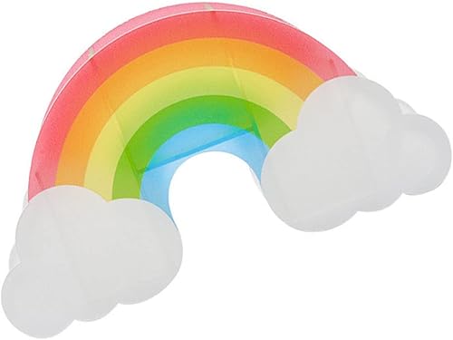 Miniatura 3 de Beaupretty Soporte para brochas de maquillaje, 2 piezas, soporte para bolígrafo de arcoíris, soporte para bolígrafo acrílico, soporte para bolígrafo