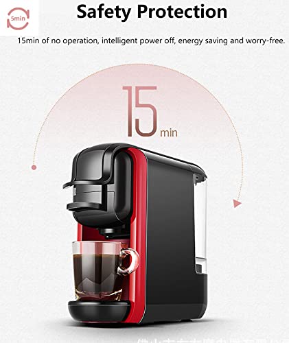 Mini Macchine Da Caffè 3 in 1 Macchina Per Caffè Espresso Portatile Macchina Da Caffè Con Filtro 600 Ml Macchine Per… - immagine 4