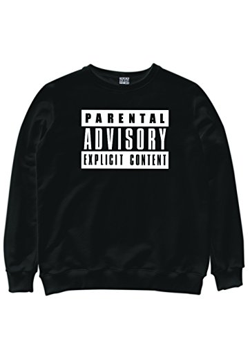 PARENTAL ADVISORY Felpa Articolo:ad501u (L)