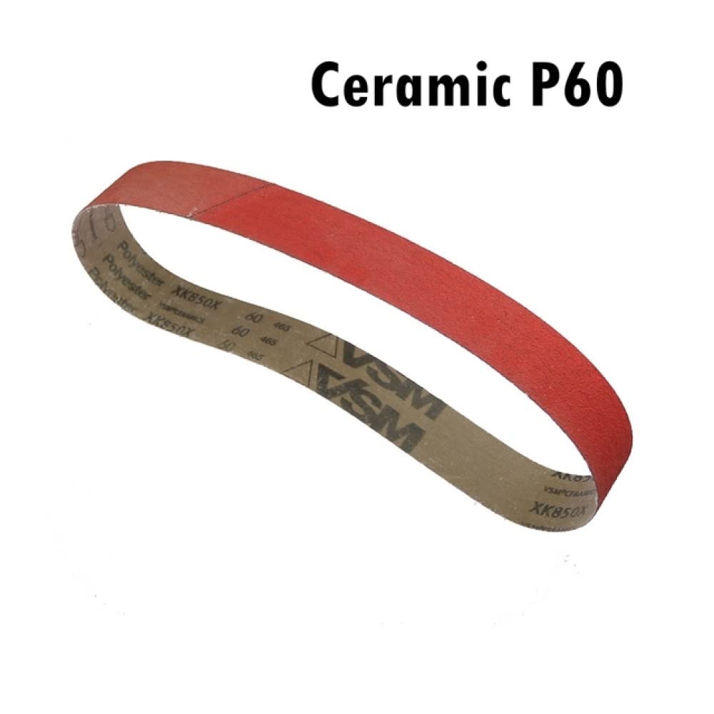 Correa de lijado abrasiva de 50mm for pulido de Metal de acero inoxidable, longitudes de pulido de 686-2000mm(Trizact A3,1220X50mm)