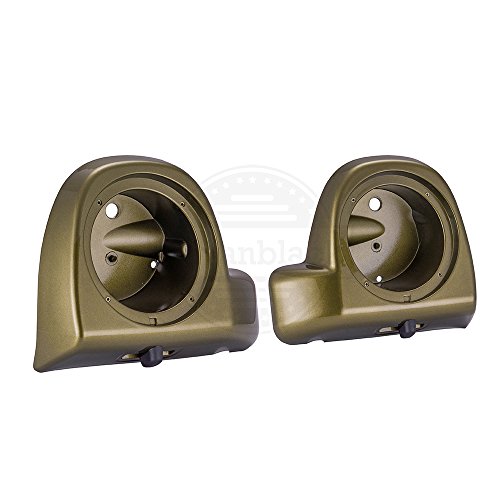 Moto Onfire Olive Gold 6.5" Bocinas Fairings Lower Vented
