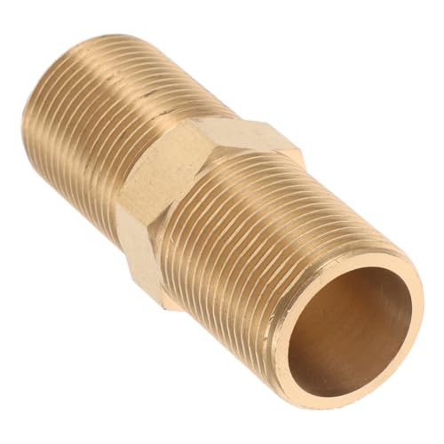 Adaptador de Manguera de Gas de Doble Rápida de Tuberías de Agua y Gas Cuerpo Alta