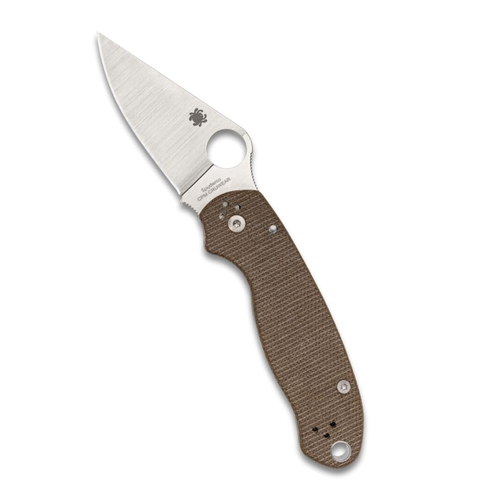 Spyderco Para 3 Lightweight Knife PlainEdge FRN Handle