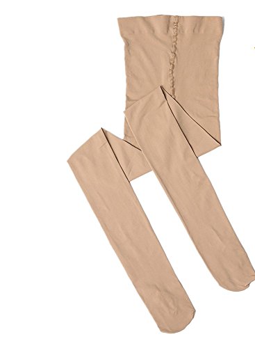 7D32 Dux Dance Light Suntan Convertible Dance Tights - Small Child