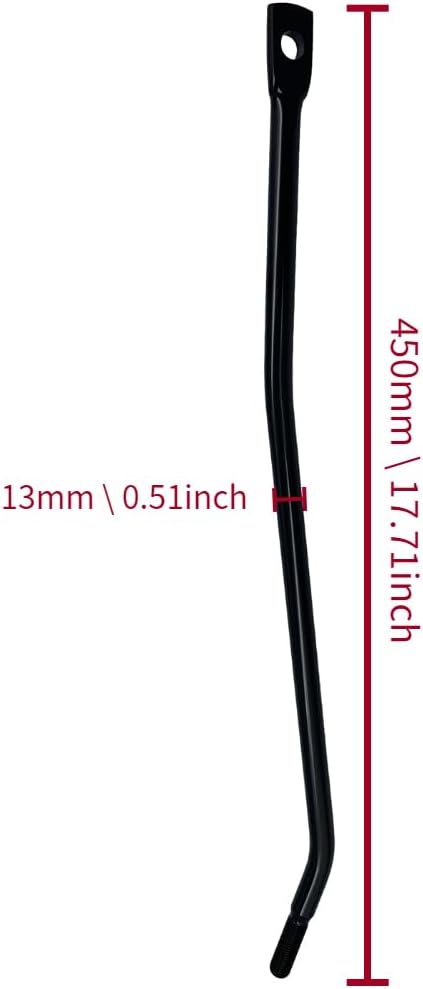 747-05385A Steering Shaft, Steering Drag Link fits MTD T1000 to LT2500; Craftsman Tractor Series; Yard Machines, Yard Man; Lawn Tractor Drag Link Replaces 747-05385A, 747-04298, 747-05385