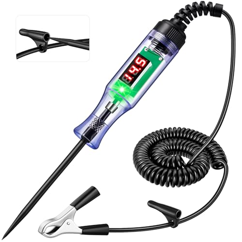 Automotive Test Light with 3-48V LED Digital Readout, Automotive...