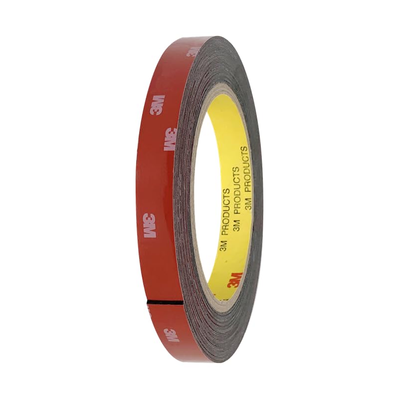Cintas Adhesivas de Doble Cara Extrafuerte,Hecho de 3M Cinta, Potente Cinta de Montaje Impermeable Resistente a Altas para el Montaje de Automóviles y Motocicletas,Oficina y Hogar (7mm x 4,72 m)