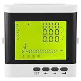 Amperímetro digital Voltímetro Amperímetro LED Buena precisión, fuerte estabilidad, diseño de cuatro botones, permite que el instrumento logre un uso conveniente y flexible.
