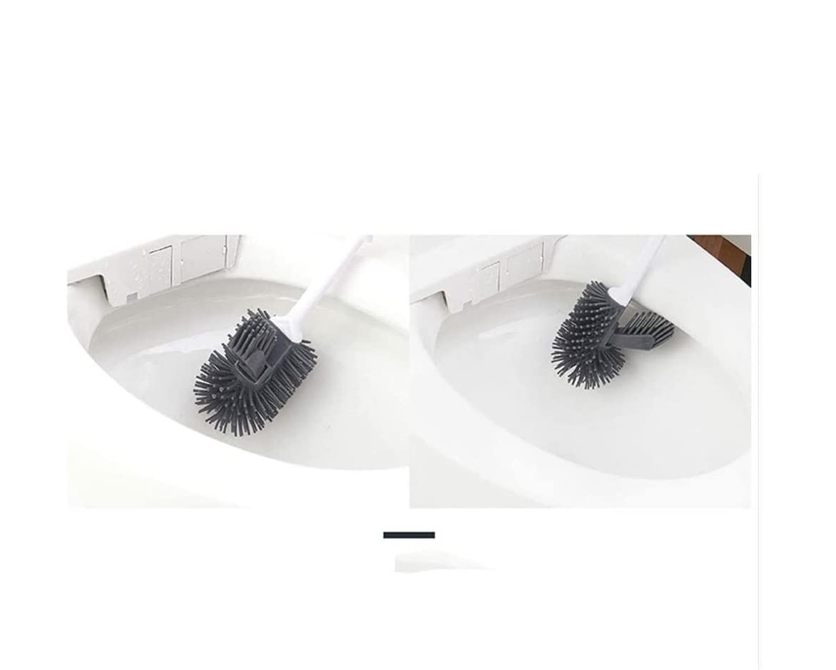 Scopino Wc Spazzola Per WC Portatile A Doppia Faccia Spazzola Per Pulizia Con Setole Morbide In TPR Spazzola Per La Pulizia Della Spazzola Per Il Bagno Accessori Per L'arredamento Del Bagno Spazzolone