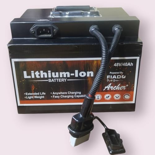 Image of 48V Lithium-Ion (NMC) Battery - 14S Lightweight, Long-Lasting Battery Pack for Electric Vehicles (1, 48V /45Ah) | 1-Year Warranty