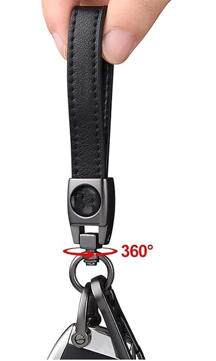 Generic LTDecor Leather & Metal Locking Hook Keychain Susuki - Image 3