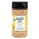 FreshJax Brunch Life Everything Bagel Seasoning, Low Sodium Blend 5.3 oz | All-Purpose Topping for Avocado Toast, Eggs, Salads, Vegetables, Rice, Popcorn, Snacks, Breakfast Cooking - Made in USA