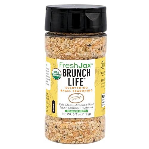 FreshJax Organic Everything Bagel Seasoning 5.3 oz