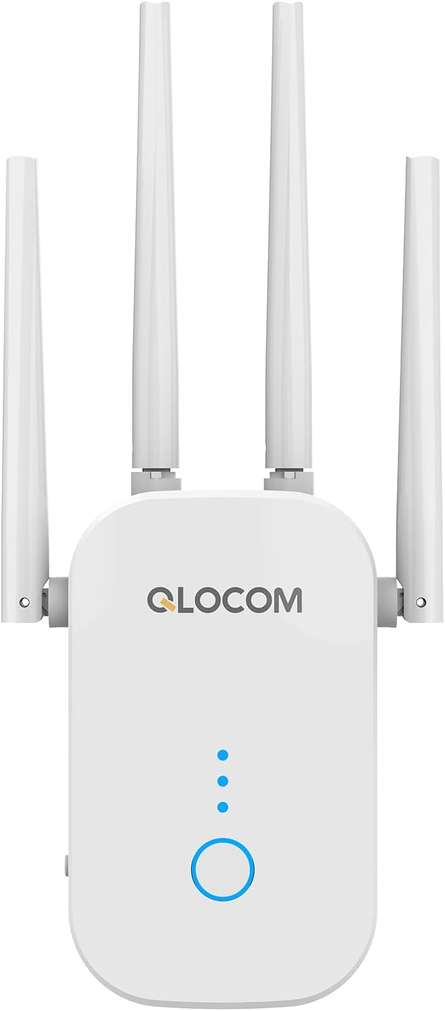 Repetidor WiFi, extensor de señal WiFi de doble banda de 5 GHz/2,4 GHz de 1200 Mbps con WPS cbvdhwkygdksa, miniatura 5