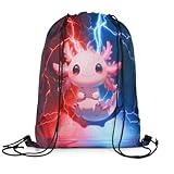 ANPASSBARE ZAHLUNG: Dieser Rucksack hat einen verstellbaren Kordelzug, so dass Sie die Länge der Schultergurte für Ihren Komfort anpassen können. Mit dieser tragbaren und leichten Stringtasche können Sie sofort überall hin gehen, wo Sie wollen.