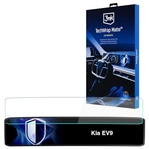 Film protection écran navigation Kia EV9 pour rouler au soleil sans reflet 3MK