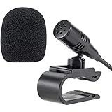 Passend zu allen gängigen Autoradios, externes Freisprechmikrofon für Sony MEX Serie und XAV Serie sowie RM-X7BT MEXN4100BT,MEXN5100BT,MEX6001BD,XAV-W650BT
