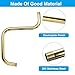 uxcell Shower Head Extension Arm with Flange 325mm(12.8