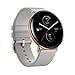 Zepp Smartwatch Zepp E Montre-Bracelet de Fitness à écran Couleur Tactile de 1,28 Pouces Montre de Sport étanche à 5 ATM avec Mesure de Saturation en oxygène sanguin SpO2, 11 Modes Sportifs, Grey