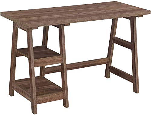 Convenience Concepts Designs2Go Trestle Desk, Cappuccino