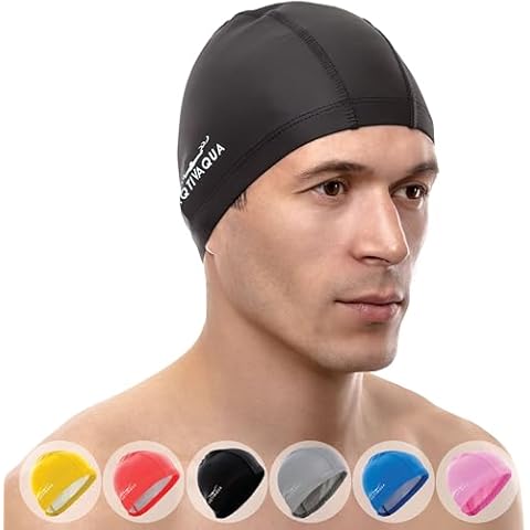 AqtivAqua Comfortable Swimming Cap for All Cover