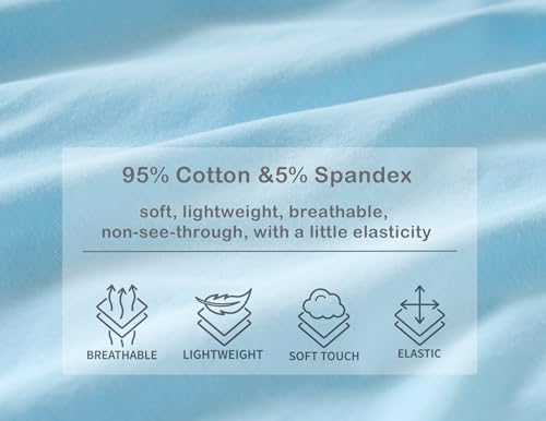 Image of Ekouaer Nightgown for Women Cotton Long Night Gown Short Sleeve Nightdress with Pockets Button Sleepshirt Soft Sleepwear