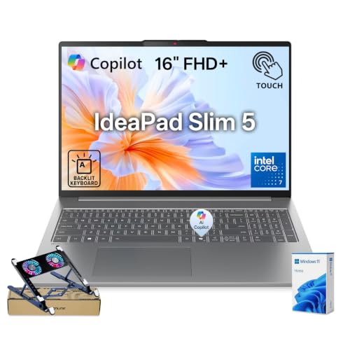 Image of Lenovo IdeaPad 5 Touchscreen 16 inch 2K Laptop Core 7 240H,24GB RAM 512GB SSD
