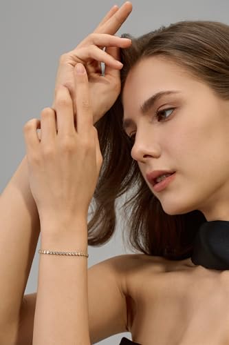 14k Gold Filled Tennis Bracelets for Women, Classic Bracelet for Women, Gold Bracelets For Women,for Mother's day Valentines Christmas 6.25/6.75 Inch2