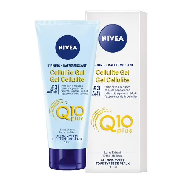 Kozens NIVEA Firming Anti-Cellulite Gel-Cream Q10 L-Carnitine Lotus Extract All Skin Types (Pack of 2)