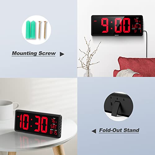 Yortot 001 16 Inch Digital Wall Clock Gym Timer thumb #6