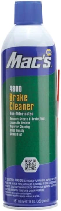 Napa Mac's 4800 Brake Cleaner - 13 Ounce