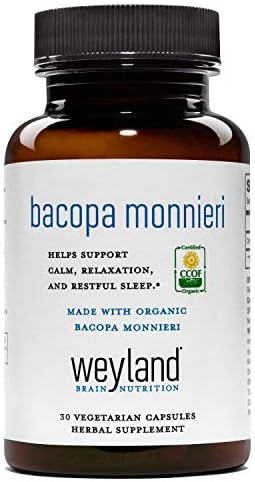 Weyland: Organic Bacopa Monnieri 450mg (30 Count)