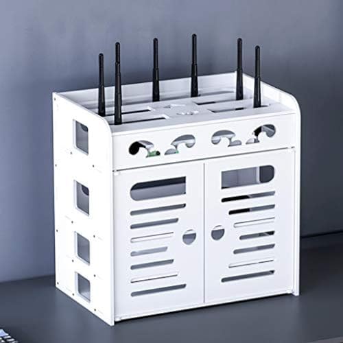 Boîte de rangement pour routeur WiFi esmen et câbles TV - 7