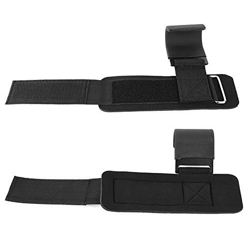 Wrist Wrap, Andoer Ganchos para levantamento de peso de levantamento de peso para exercícios de giná