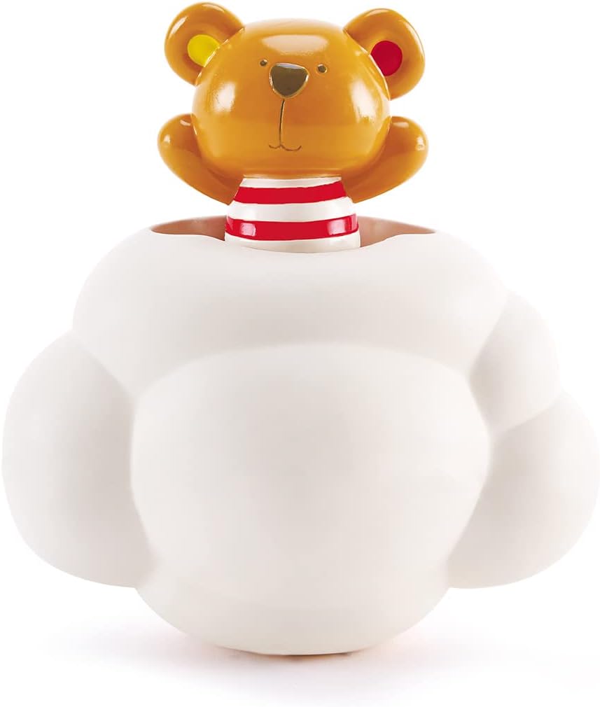 Hape Pop-Up Teddy Shower Buddy | Award Winning Little Fun Baby Bath Toy for Kids