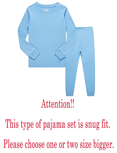 Image of Family Feeling Little Big Boy Pajamas Sets 100% Cotton Pjs Kids Jammies