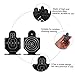 VINTORKY 2 Boxes Aluminum Alloy Shooting Game Targets with Indoor Training Range Targets for Skill Improvement and Accuracy Practice