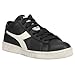Diadora Mens Game L Waxed Row Cut Lace Up Sneakers Shoes Casual - Black - Size 4 D