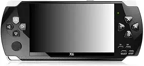 Drumstone Console portátil de 4,3 polegadas de 8 GB com 1500 jogos com vários simuladores x6, console de videogame retrô, mp3/mp4/Ebook, saída de TV, jogo portátil