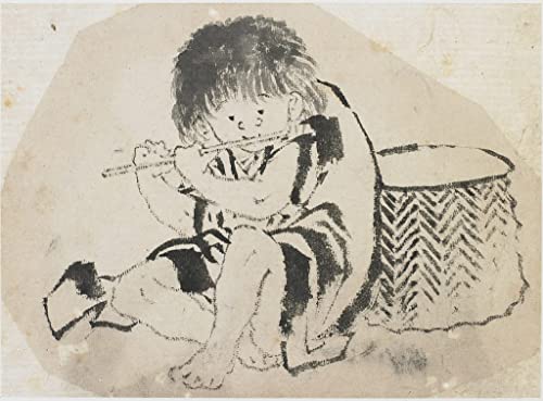 Lienzo decorativo premium de Katsushika Hokusai, cuadro del período Edo en 60x90cm