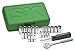 Socket Wrench Set, SAE, 1/4 in. Dr, 24 pc