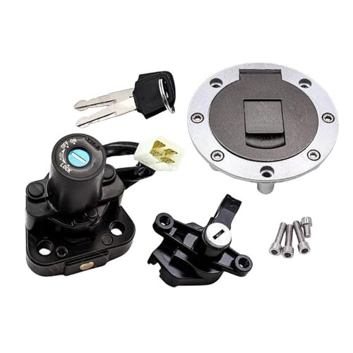 Bloqueo de encendido y tapa de depósito de gasolina para Yamaha XJR400 y XJR1200