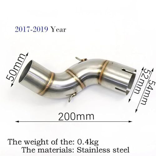 Biellette centrale de tuyau d'échappement pour moto Z900 2017-2019