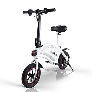 Windgoo B3 Electric Bike, 12 inch Foldable and Commuting E-Bike, 350W Motor with a 36V 6.0Ah Lithium Battery, Max Speed…