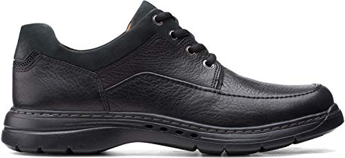 Image of Clarks Un Brawley Lace Leather Shoes