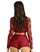 dPois Ropa para Baile en Barra para Mujer Traje de Baile Jazz...