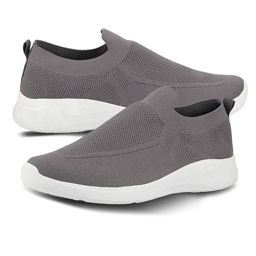 Image of Men's Casual & Sports Slip-On Shoes | Modern Design, Lightweight & Long-Lasting Laceless Sneakers for Gym, Walking & Outdoor Use