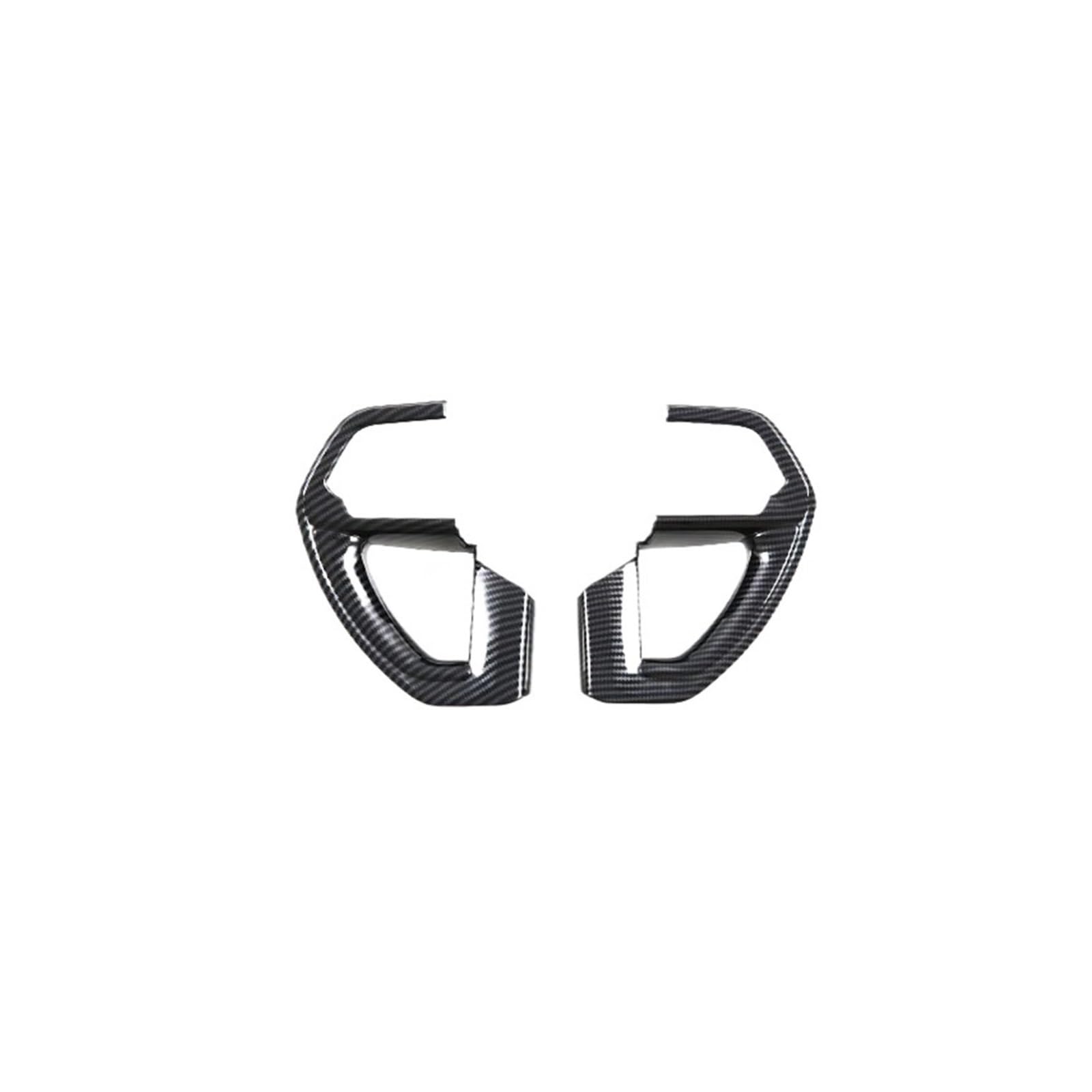 QBKGMEWCA Shiny Elements Decorative Sticker Modifying Button Frame Compatible for Toyota Tacoma